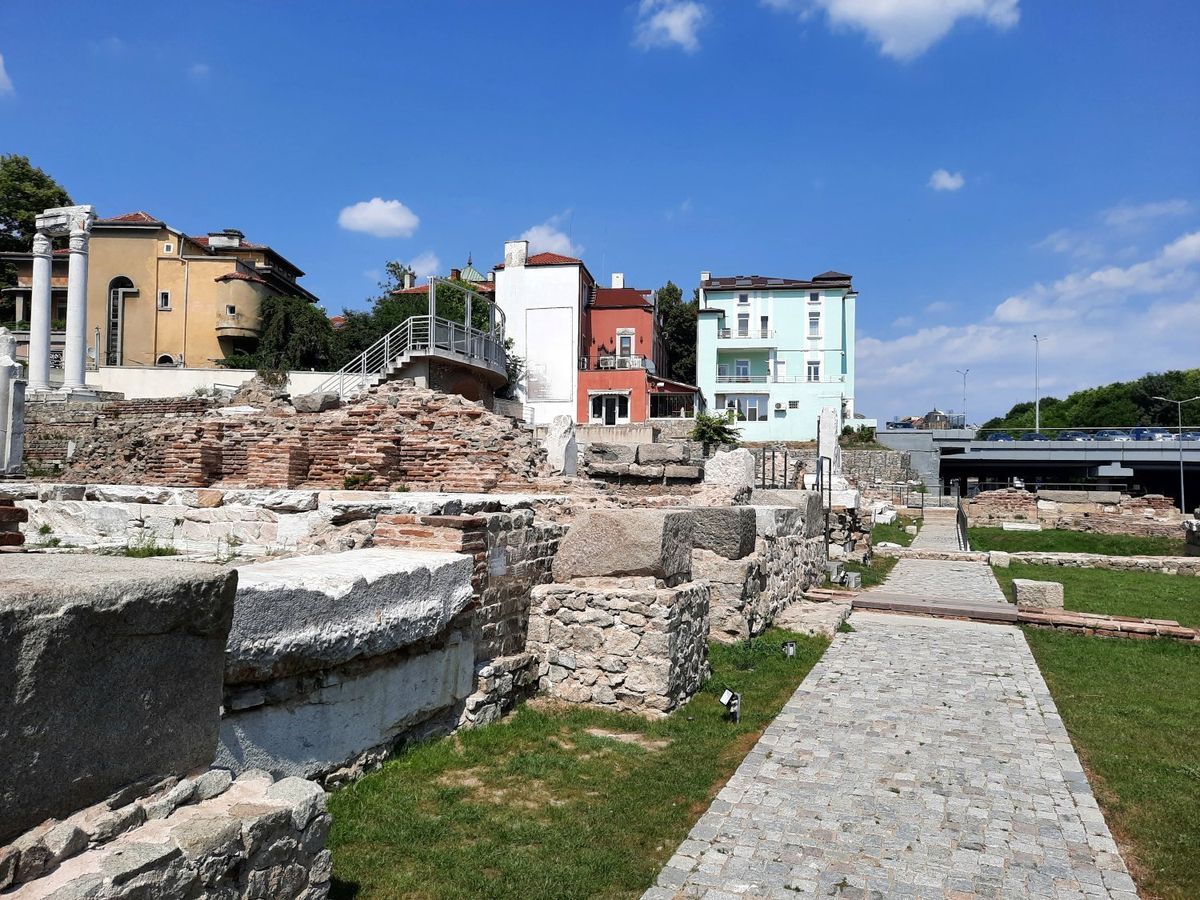 Plovdiv ruins