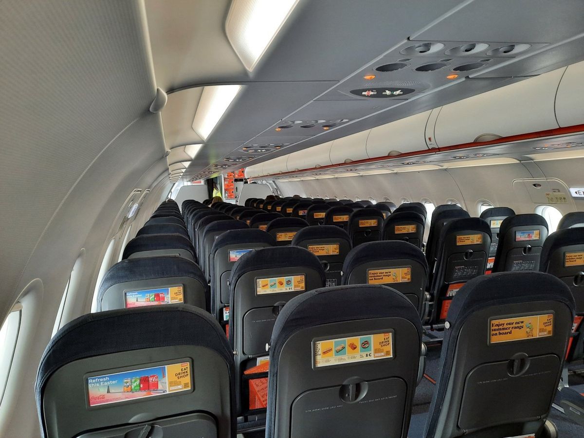 Empty airplane