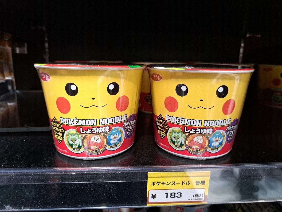 Pokemon noodle