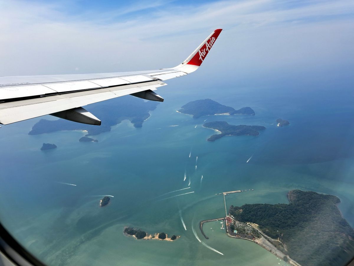 Airplane view