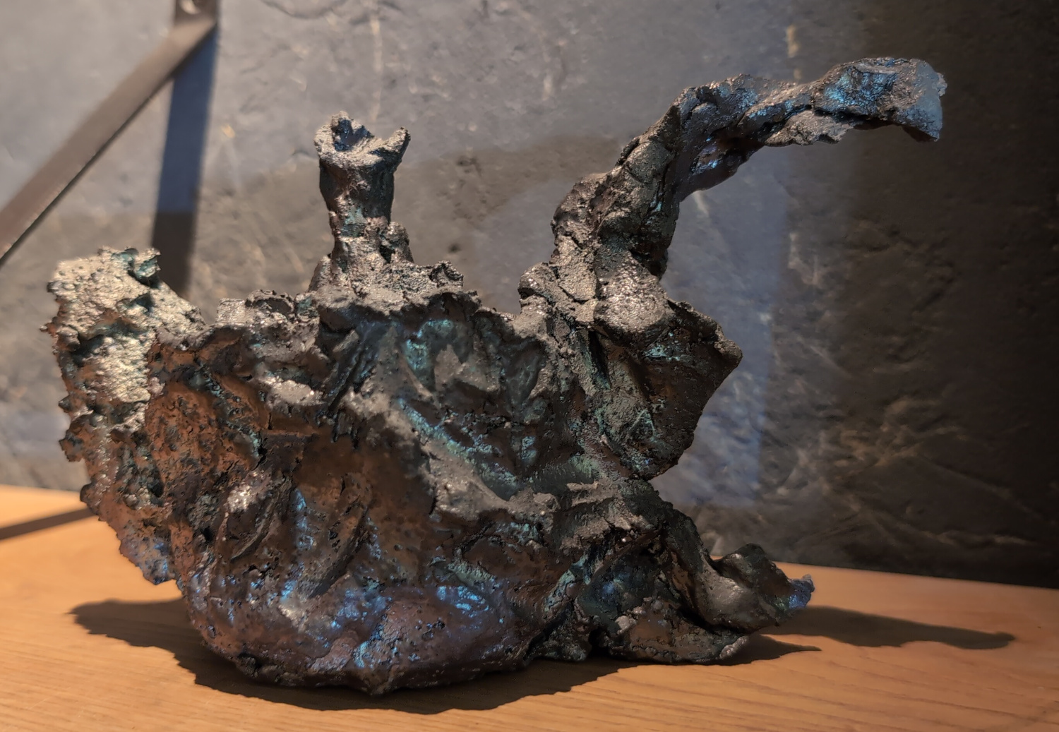 Crazy handmade teapot