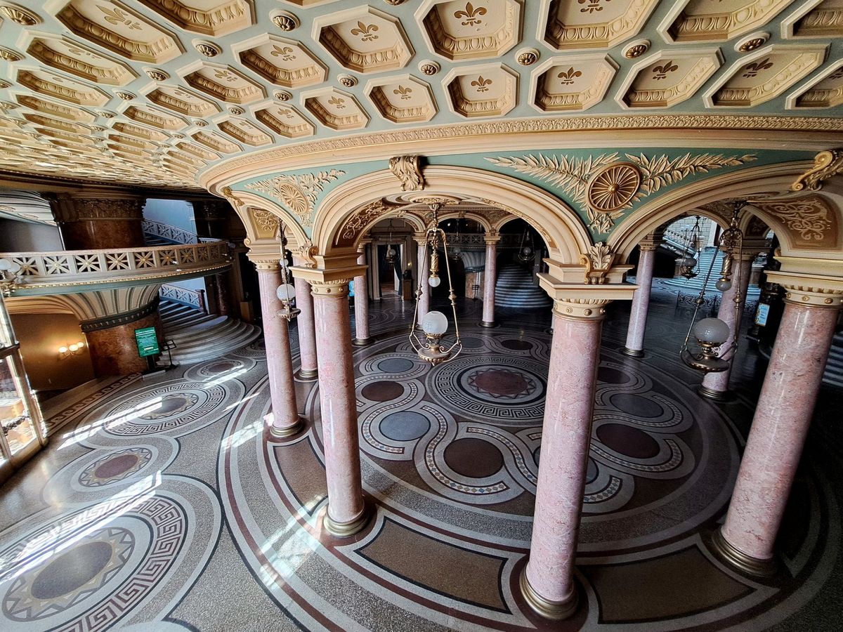 Marble interior