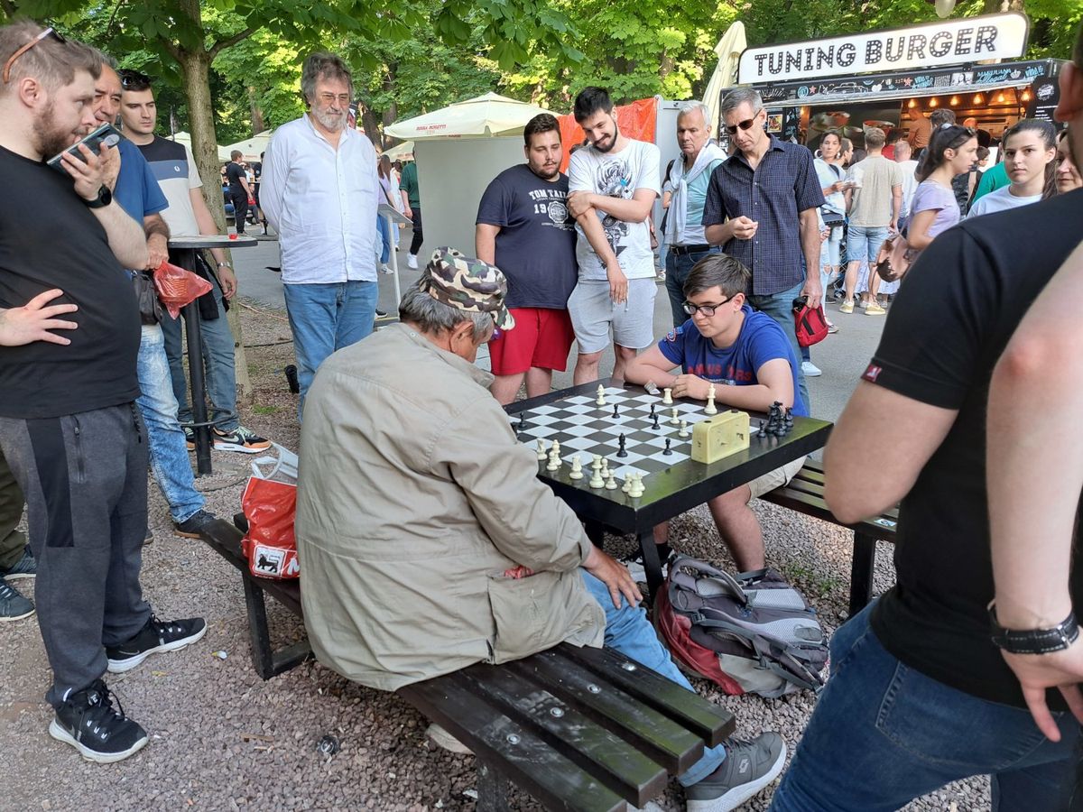 Kalemegdan Park chess