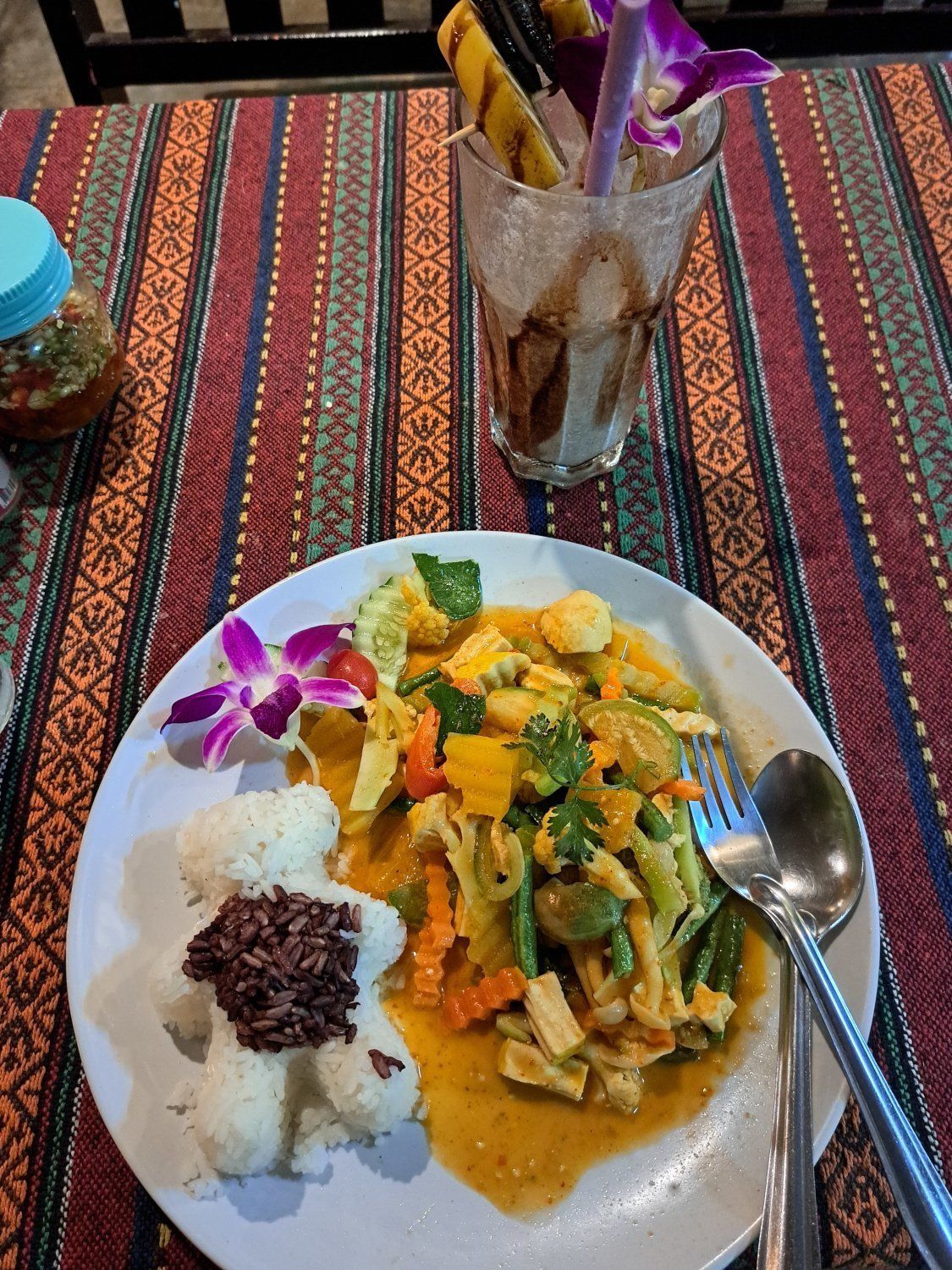 Curry with rice