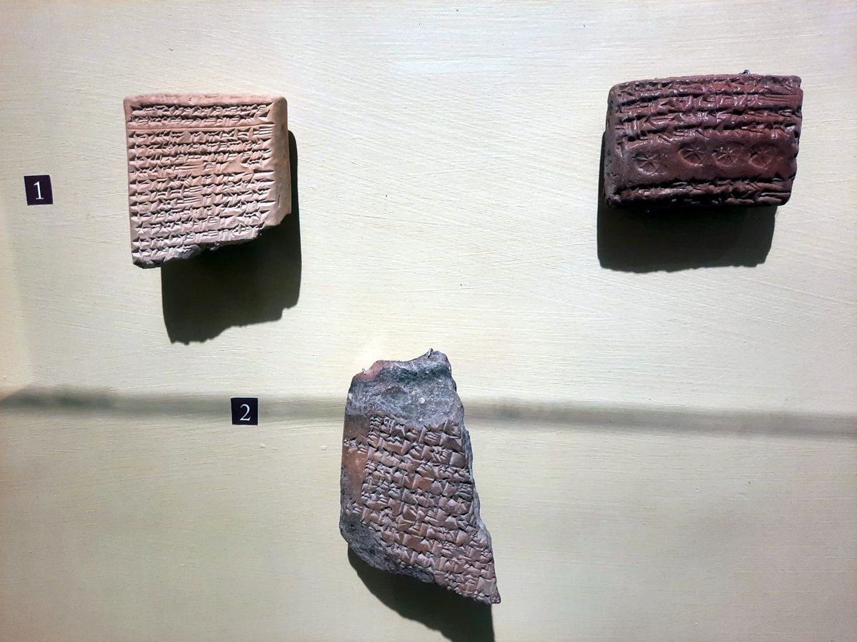 Cuneiform tablets
