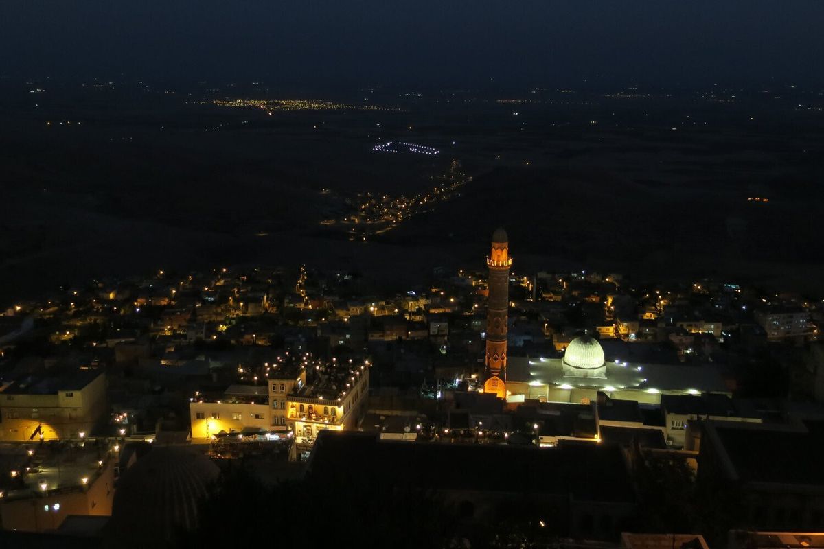 Mardin night view