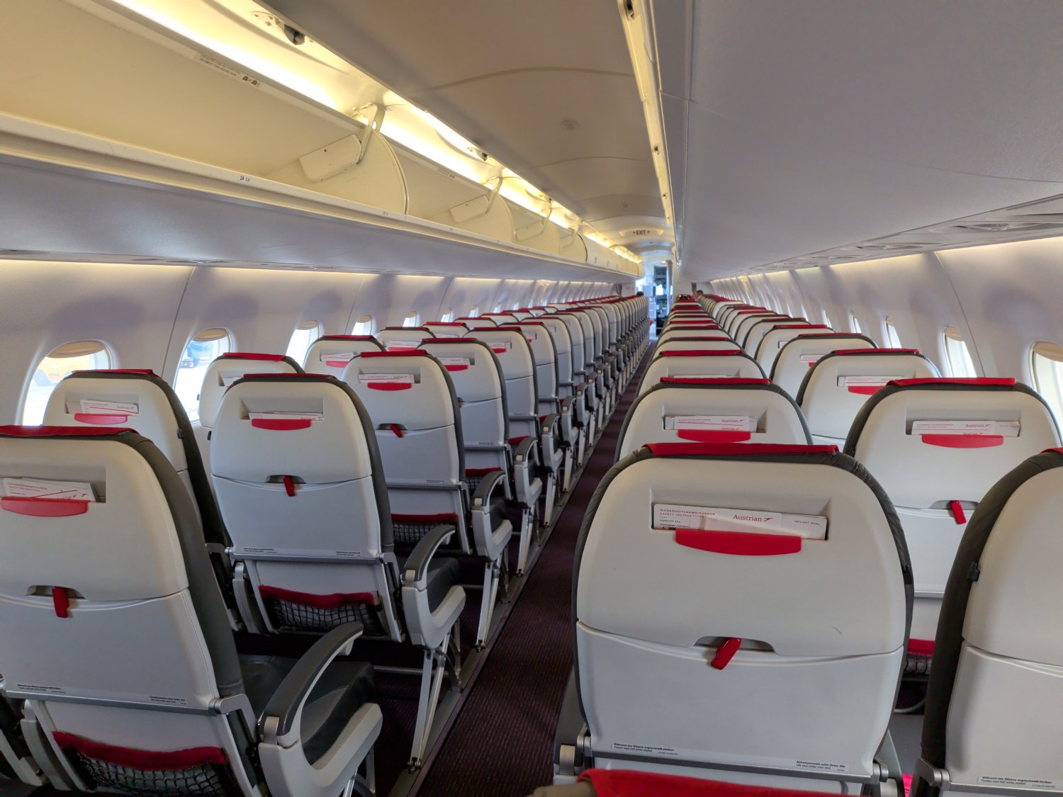 Empty plane